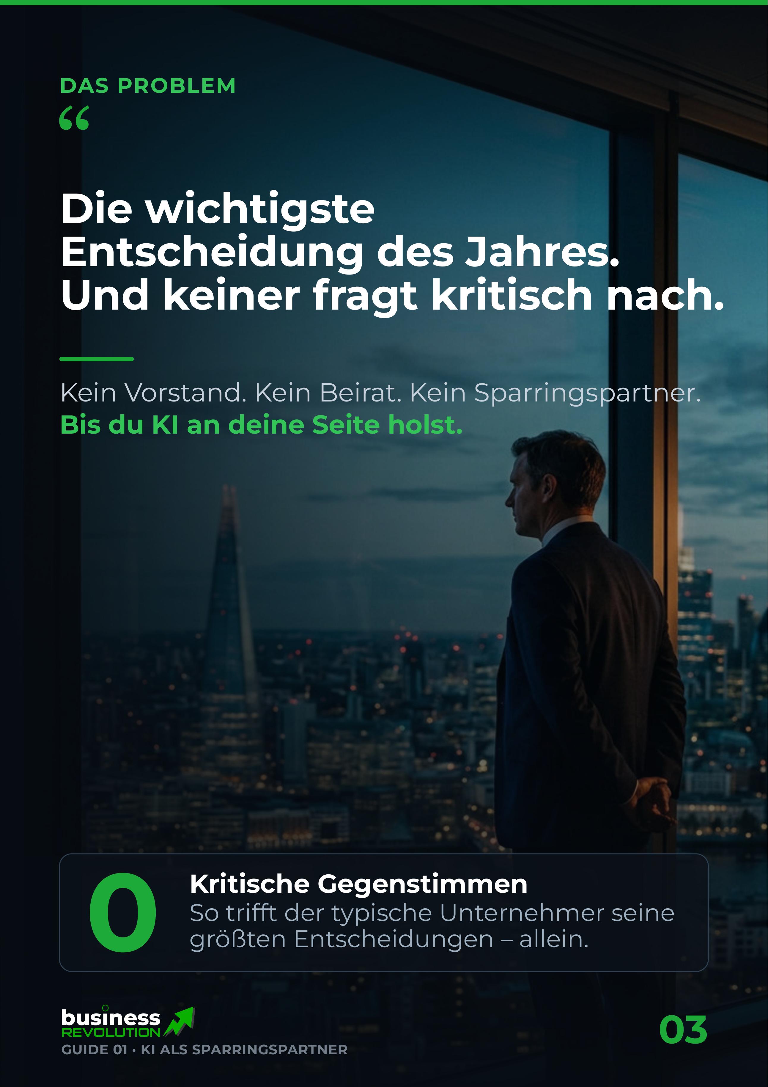 KI BUSINESS-BOOSTER – Das Problem