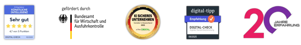 Auszeichnungen und Zertifizierungen